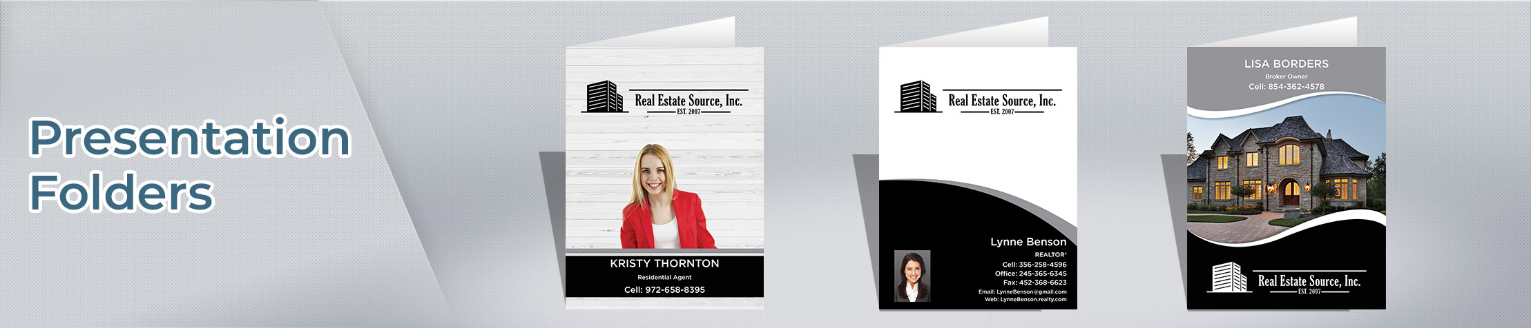 Real Estate Source Inc Presentation Folders - folders | BestPrintBuy.com