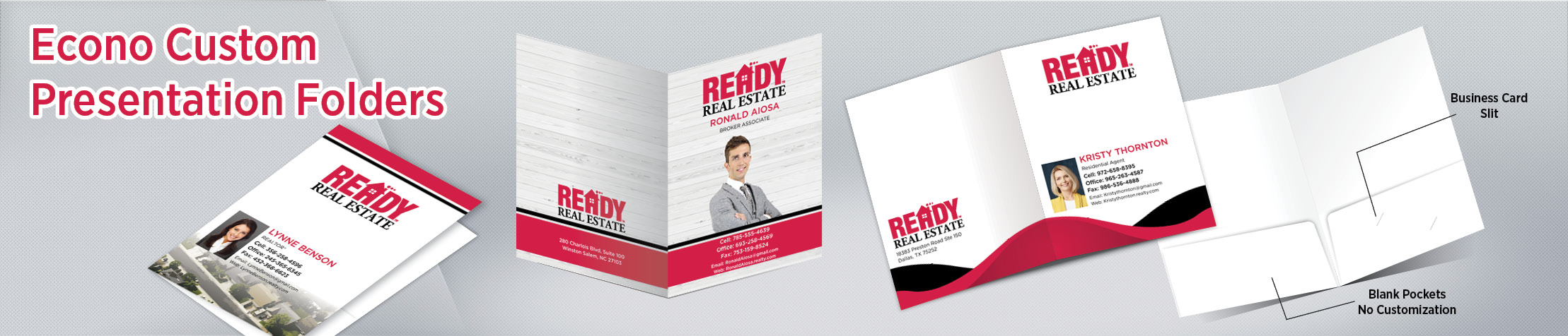 Ready Real Estate Presentation Folders - folders | BestPrintBuy.com