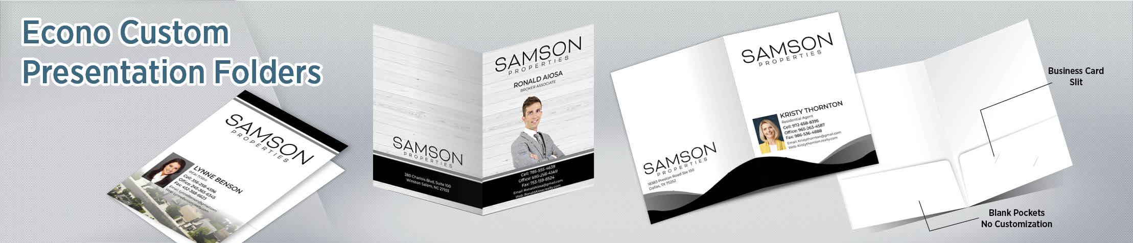 Samson Properties Econo Presentation Folders - folders | BestPrintBuy.com