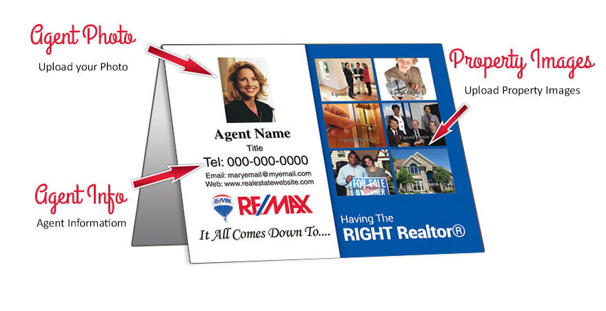 RE/MAX Personalized Folded Note cards