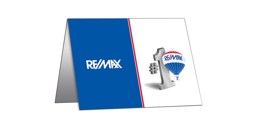 RE/MAX Blank Folded Note Cards