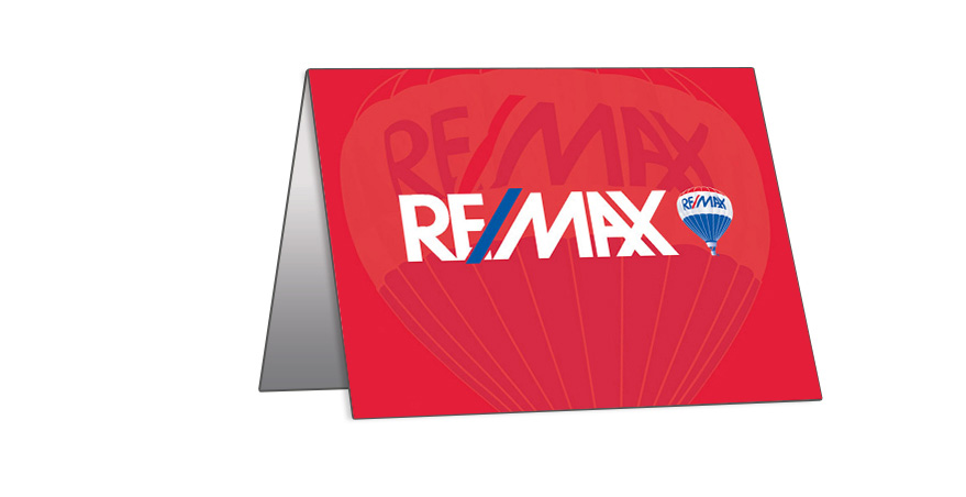 RE/MAX Blank Folded Note Cards