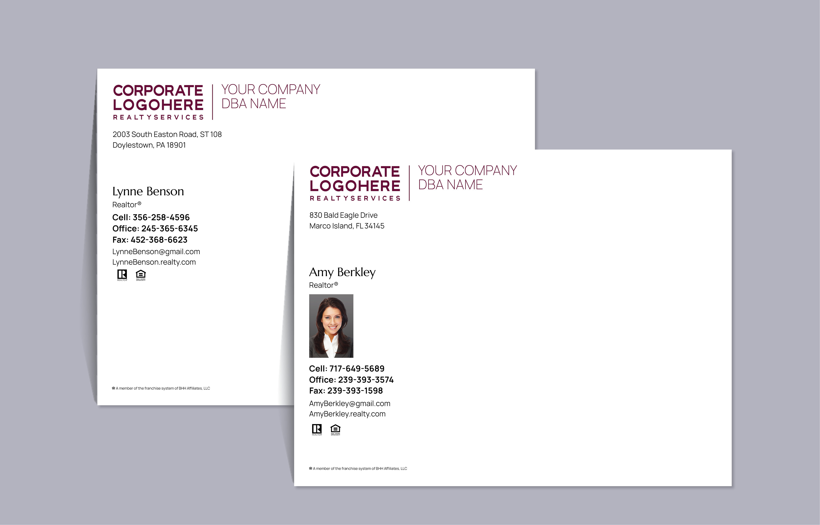 Berkshire Hathaway Real Estate Agent Envelopes - 10 X 13 - Berkshire Hathaway  Custom 10 x 13 document envelopes for Realtors, real estate agent envelopes | BestPrintBuy.com