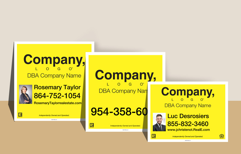 Weichert Real Estate Sign Panels - Weichert real estate signs | BestPrintBuy.com